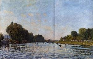 Alfred Sisley - The Seine at Bougival