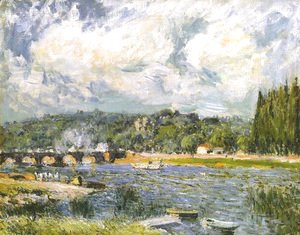 Alfred Sisley - The Bridge of Sevres