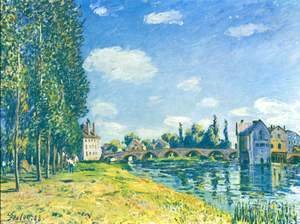 Alfred Sisley - The straw Rent 2