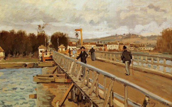 Footbridge at Argenteuil, 1872