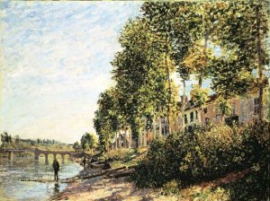 Morning Sun at Saint-Mammes, 1884