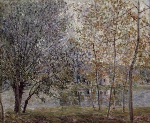 The Loing Canal in Spring, 1892