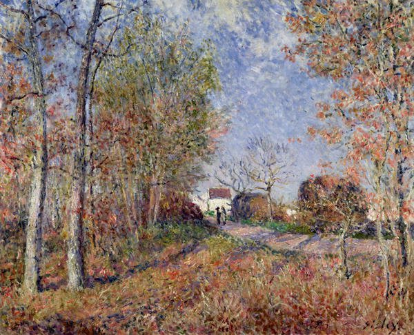 A Corner of the Woods at Sablons, 1883