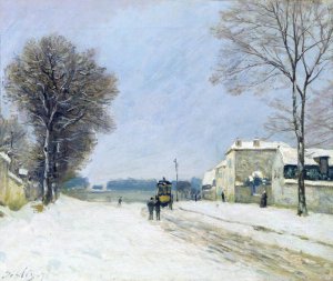 Port-Marly, White Frost, 1872