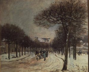 The Road to Saint-Germain at Marly, 1874-5