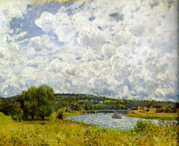 The Seine at Suresnes, 1877