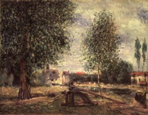 Landscape at Moret-sur-Loing