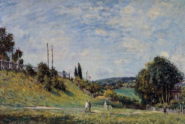 Railroad Embankment at Sevres