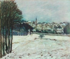 Snow at Marly-Le-Roi I