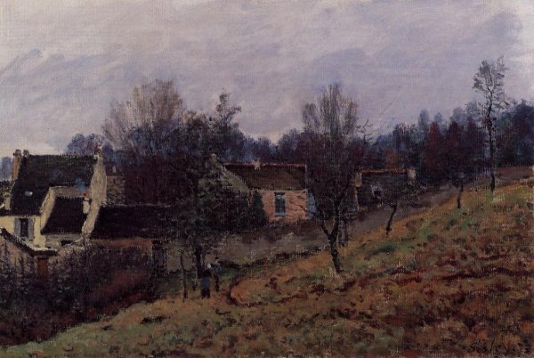 Autumn in Louveciennes  1873