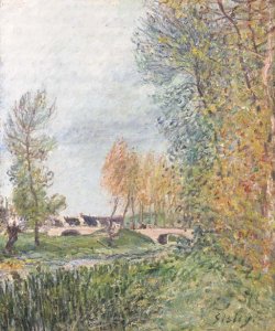 Paysage d'automne aA‚A  Louveciennes