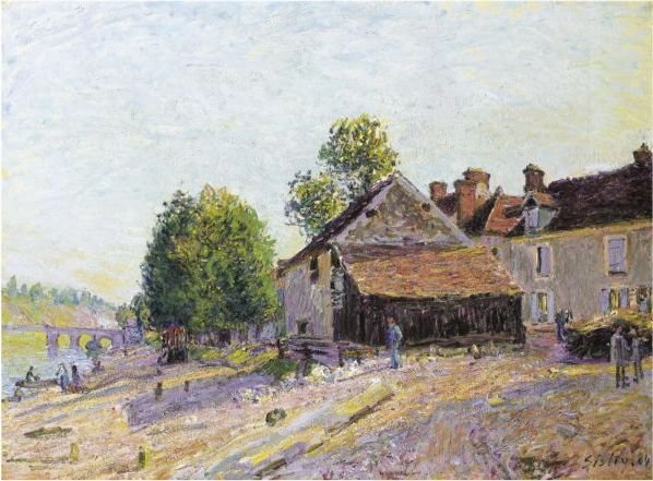 Paysage Pres De Moret