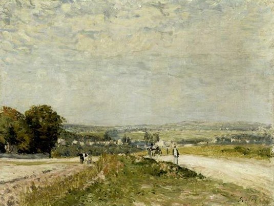 The Road to Louveciennes Montbuisson