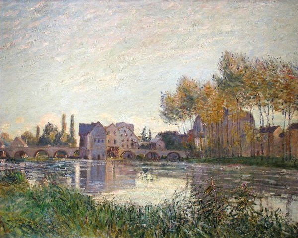 Sunset at Moret 2