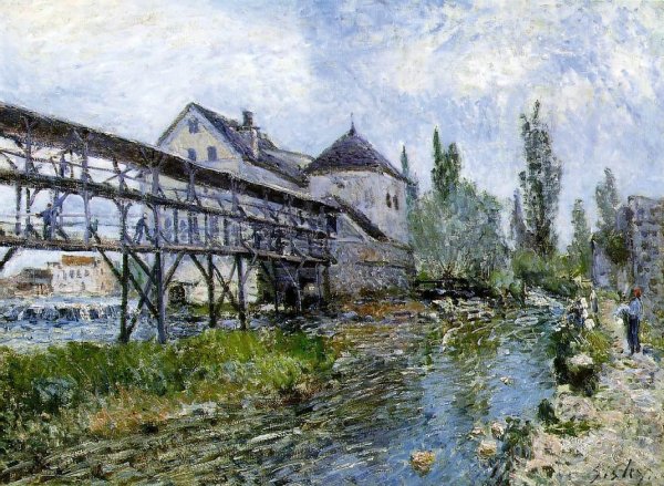 Provencher's Mill at Moret 1883