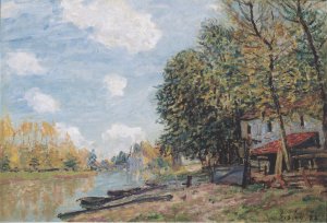 The banks of the Loing Moret