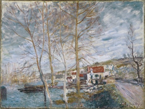 Flood at Moret