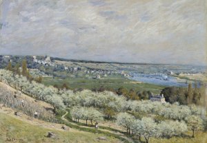 The Terrace at Saint-Germain, Spring, 1875