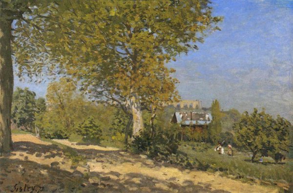 Near Louveciennes, 1872