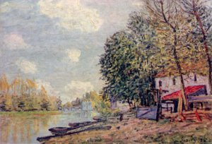 The Loing in Moret