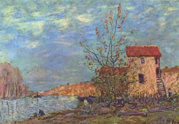 The Loing at Moret 2